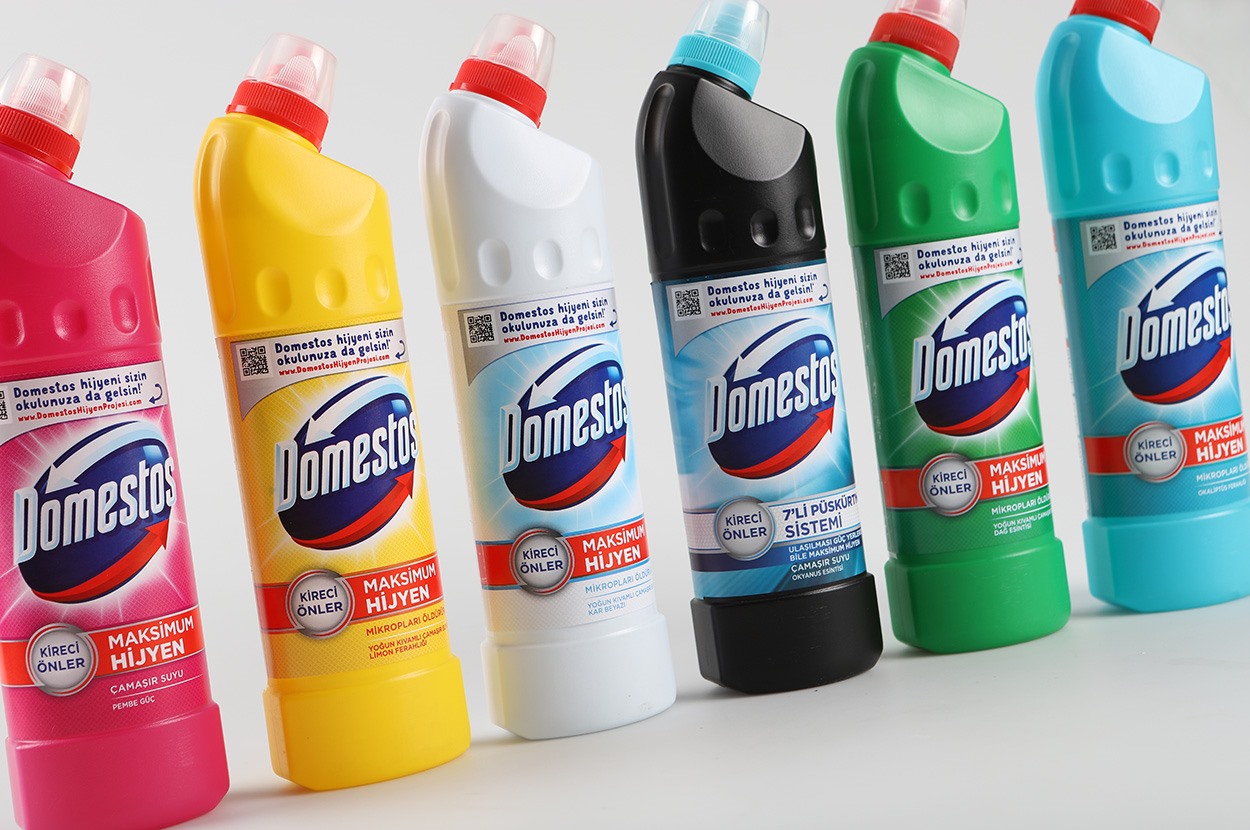 9360 Средство чистящее универсальное Domestos 1л в ассортименте –  NV-Plastic – Расходные материалы