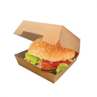 Коробка для бургера крафт Eco Burger