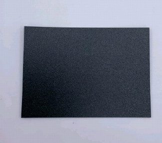 Ценник меловой черный прямоугольный, А8 52,5*75мм, 0,5мм (10шт/уп)
